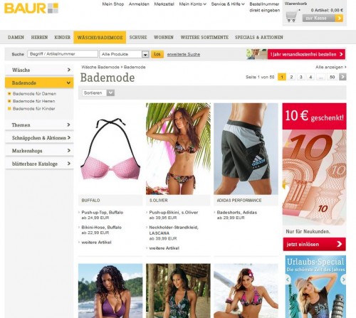 Baur Online Shop