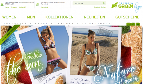 Eco-Bikini Online Shop