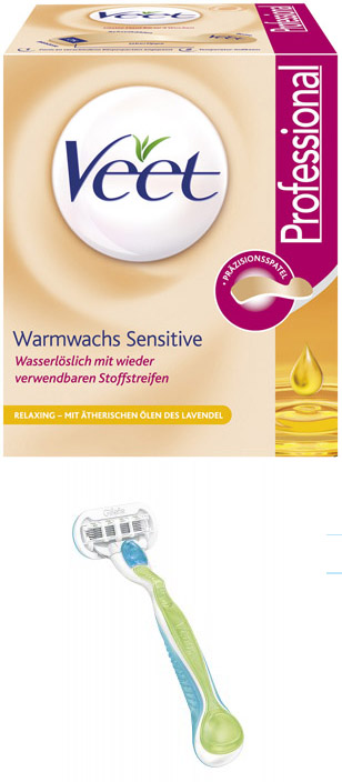 Warmwachs oder Rasierer?